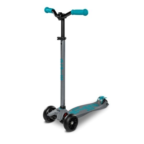 Scooter Maxi Micro Deluxe PRO Gris-Agua