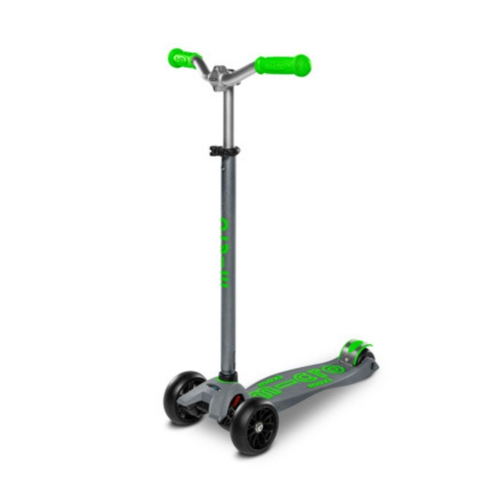 Scooter Maxi Micro Deluxe PRO Gris-Verde