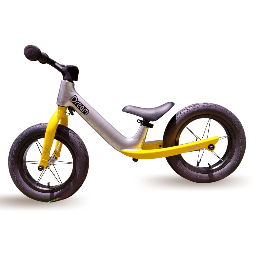 Bicicleta Dream de Balance y Equilibrio Amarillo