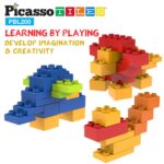 Kit de 200 Bloques de Construcción Grandes - Juego STEM Educativo y Didáctico para Niños, PicassoTiles