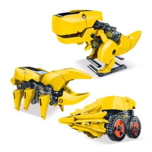 Juguete Educativo 3 en 1 Robot de Dinosaurio con Energia Solar